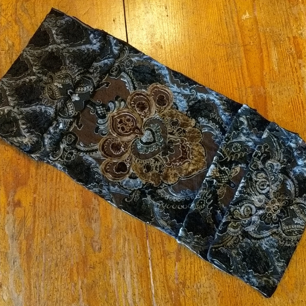 Devore Velvet scarf